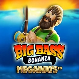 Slots logo of Big Bass Bonanza Megaways from Pragmatic Play at NomaSpin Casino