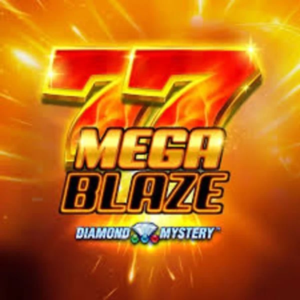 Official Slots logo: Diamond Mystery Mega Blaze by Greentube at NomaSpin Casino