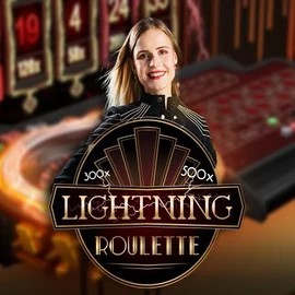 Lightning Roulette slot icon by Evolution, available at NomaSpin Casino