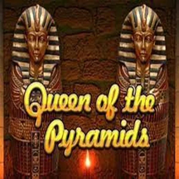 Queen of the Pyramids logo by Playtech NomaSpin Casino