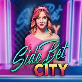 Official Live Casino logo: Side Bet City by Evolution at NomaSpin Casino