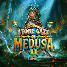 Stone Gaze of Medusa 2 casino game by Stakelogic – featured logo at NomaSpin Casino